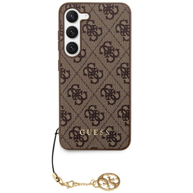 Guess 4G Charms Collection Dėklas Samsung Galaxy A35 - Rudas 2