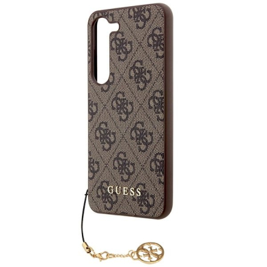 Guess 4G Charms Collection Dėklas Samsung Galaxy A35 - Rudas 5