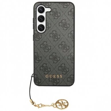 Guess 4G Charms Collection Dėklas Samsung Galaxy A55 - Juodas 2