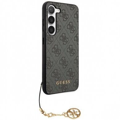 Guess 4G Charms Collection Dėklas Samsung Galaxy A55 - Juodas 3