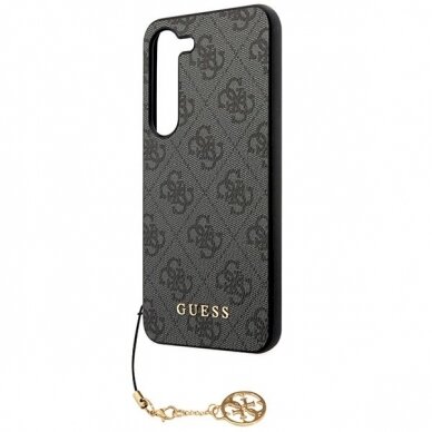 Guess 4G Charms Collection Dėklas Samsung Galaxy A55 - Juodas 5