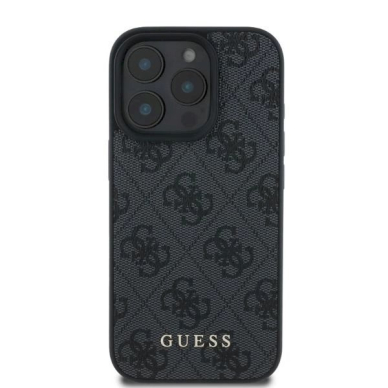 Guess 4G Classic Dėklas iPhone 16 Pro Max - juodas 2