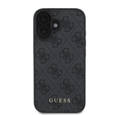 Guess 4G Classic iPhone 16 Dėklas - juodas 2