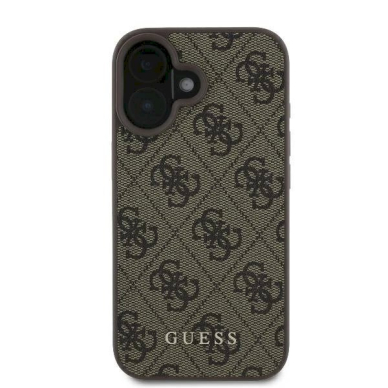 Guess 4G Classic iPhone 16 Plus Dėklas - rudas 2