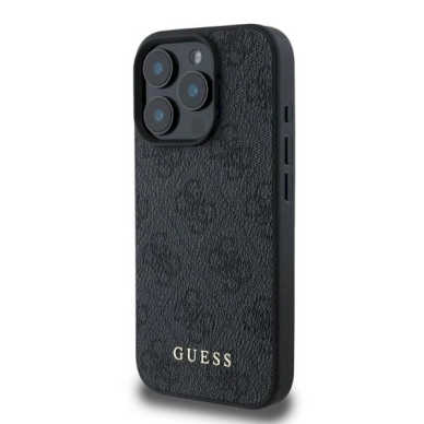 Guess 4G Classic iPhone 16 Pro Dėklas - juodas 1