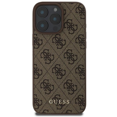 Dėklas Guess 4G Classic iPhone 16 Pro Max  - Rudas 2