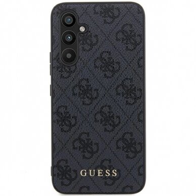 Guess 4G Metal Gold Logo Dėklas Samsung Galaxy A35 - Juodas 2