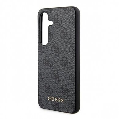 Guess 4G Metal Gold Logo Dėklas Samsung Galaxy A35 - Juodas 5