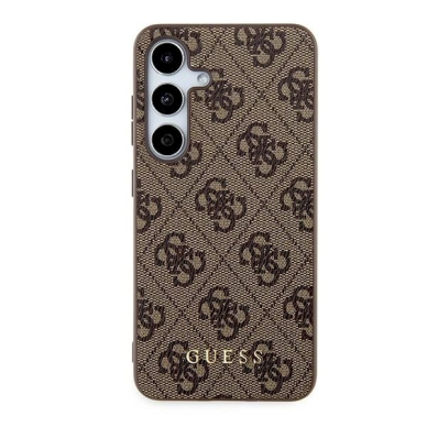 Guess 4G Metal Gold Logo Dėklas Samsung Galaxy A35 - Rudas 2