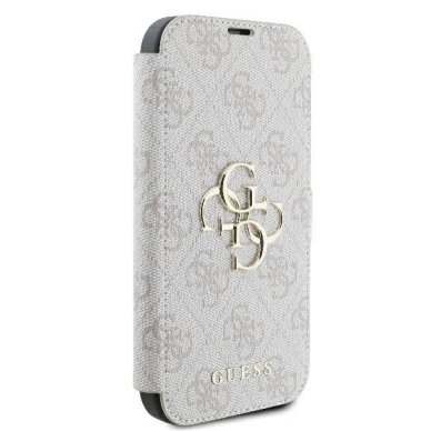 Dėklas Guess 4G Metal Logo iPhone 16 Pro Max - Rožinis 3