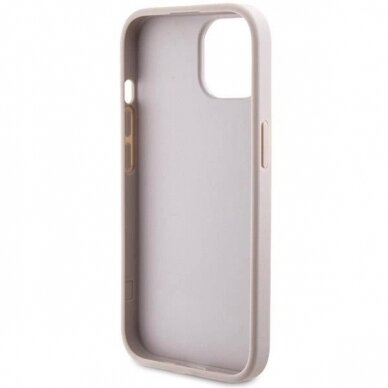 Dėklas Guess 4G Stripe Collection case for iPhone 15 / 14 / 13 - Rožinis 6