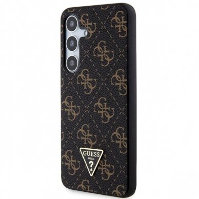 Originalus Guess dėklas 4G TriangleSamsung Galaxy S24 - Juodas 1