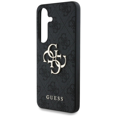 Guess Big 4G Logo Classic Logo Dėklas Samsung Galaxy S25 Juodas 5