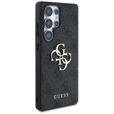 Guess Big 4G Logo Classic Logo Dėklas Samsung Galaxy S25 Ultra Juodas 3