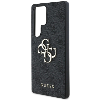 Guess Big 4G Logo Classic Logo Dėklas Samsung Galaxy S25 Ultra Juodas 5