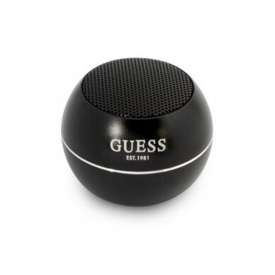 Dėklas Guess Nešiojamas garsiakalbis GUWSALGEK Speaker mini Juodas / Juodas 1