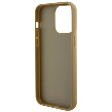 Dėklas Guess Disco Metal Script   iPhone 15 Pro Max - Auksinis 6