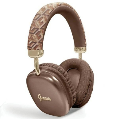 Guess GCube Metallic Script Logo Bluetooth on-ear headphones - rudas