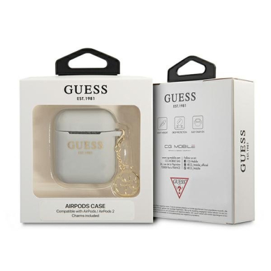 Dėklas Guess GUA2LSC4EG AirPods Pilkas 2