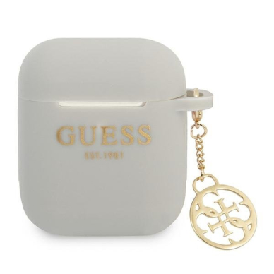 Dėklas Guess GUA2LSC4EG AirPods Pilkas