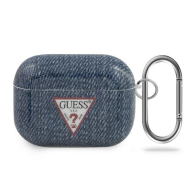 Dėklas Guess Originalus Guacaptpujuldb Airpods Pro Cover Mėlynas Jeans Collection