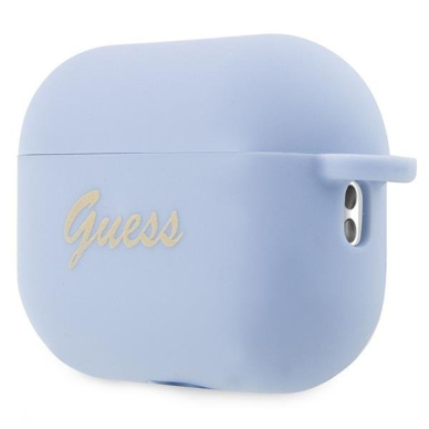 Dėklas ausinėms Guess Charm Heart Collection GUAP2LSCHSB AirPods Pro 2 Mėlynas 2