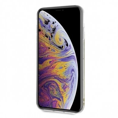 Originalus Guess Dėklas Guhci65Glcpi Iphone Xs Max Rožinis Nugarėlė California Glow In The Dark  5