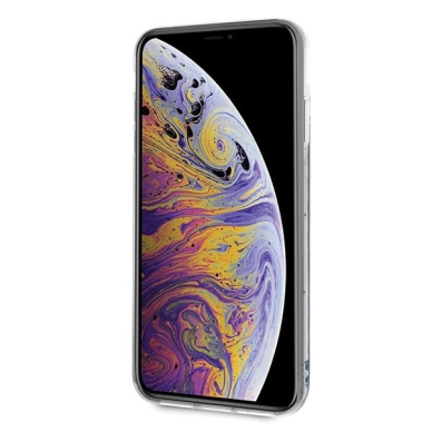 Originalus Guess Dėklas Guhci65Glcre Iphone Xs Max Czerwo Ny/Red Nugarėlė California Glow In The Dark 5