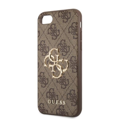 Dėklas Guess 4G Big Metal Logo GUHCI84GMGBR iPhone 7/8/SE 2020/2022 Rudas 5