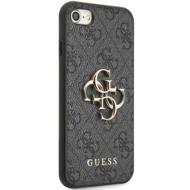 Dėklas Guess 4G Big Metal Logo GUHCI84GMGGR iPhone 7/8/SE 2020/ 2022 Pilkas 3