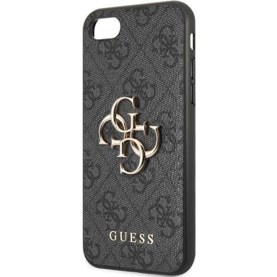 Dėklas Guess 4G Big Metal Logo GUHCI84GMGGR iPhone 7/8/SE 2020/ 2022 Pilkas 5