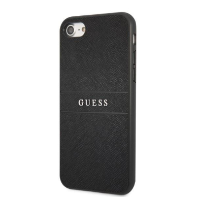 Dėklas Guess Saffiano Strap GUHCI8PSASBBK iPhone 7/8 / SE 2020 / SE 2022 Juodas 1