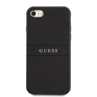 Dėklas Guess Saffiano Strap GUHCI8PSASBBK iPhone 7/8 / SE 2020 / SE 2022 Juodas 2