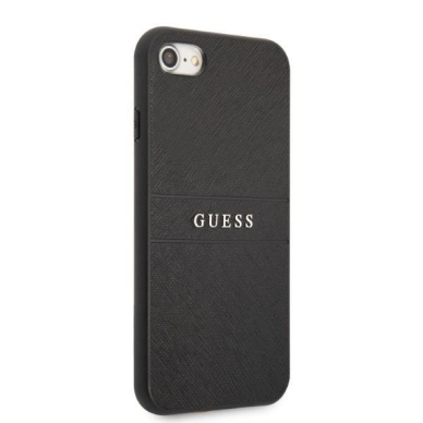 Dėklas Guess Saffiano Strap GUHCI8PSASBBK iPhone 7/8 / SE 2020 / SE 2022 Juodas 3