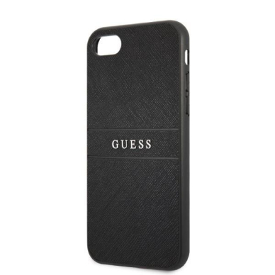 Dėklas Guess Saffiano Strap GUHCI8PSASBBK iPhone 7/8 / SE 2020 / SE 2022 Juodas 5