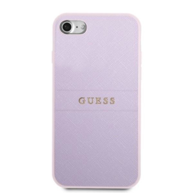 Dėklas Guess Metal Logo GUHCI8PSASBPU iPhone 7/8 / SE 2020 / SE 2022 Purpurinis 2