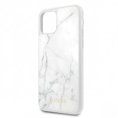 Originalus Guess Dėklas Guhcn58Hymawh Iphone 11 Pro Baltas Marble UGLX912 2