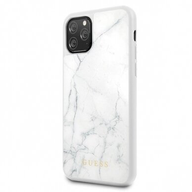 Originalus Guess Dėklas Guhcn58Hymawh Iphone 11 Pro Baltas Marble UGLX912 1