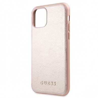 Originalus Guess Dėklas Guhcn58Iglrg Iphone 11 Pro Rose Auksinis Hard Case Iridescent 2