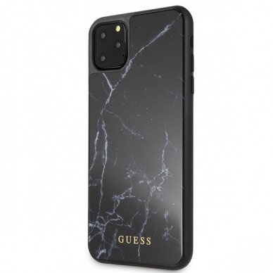 Originalus Guess Dėklas Guhcn65Hymabk Iphone 11 Pro Max Juodas Marble 1