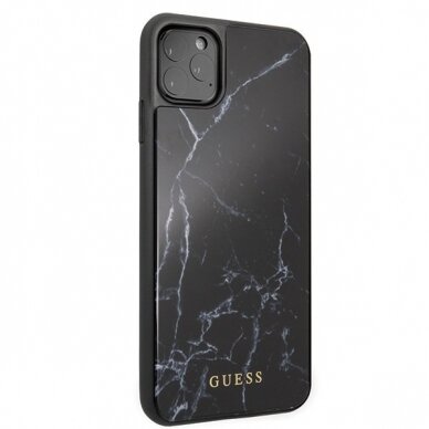 Originalus Guess Dėklas Guhcn65Hymabk Iphone 11 Pro Max Juodas Marble 4