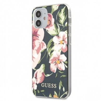 Originalus Guess Dėklas Guhcp12Simlfl03 Iphone 12 Mini 5,4" N°3 Flower Collection