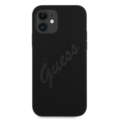 Dėklas Guess GUHCP12SLSVSBK Script Vintage iPhone 12 mini 5,4" Juodas 4