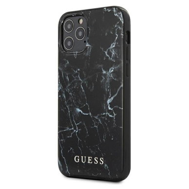 Dėklas Guess Originalus GUHCP12SPCUMABK iPhone 12 5,4" juodas