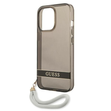 Originalus dėklas Guess GUHCP13LHTSGSK iPhone 13 Pro juodas 11