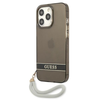 Originalus dėklas Guess GUHCP13LHTSGSK iPhone 13 Pro juodas 4