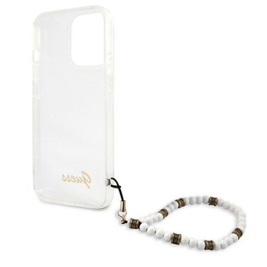 Dėklas Guess GUHCP13LKPSWH iPhone 13 Pro / 13 White Pearl 6