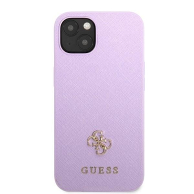 Dėklas Guess Saffiano GUHCP13MPS4MU iPhone 13 Purpurinis 2