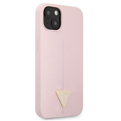 Dėklas Guess Silicone Triangle GUHCP13MSLTGU iPhone 13 Purpurinis 3