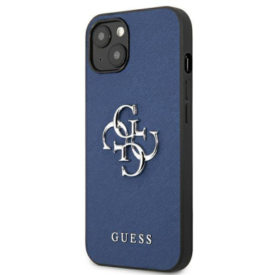 Dėklas Guess GUHCP13SSA4GSBL iPhone 13 mini Mėlynas 1